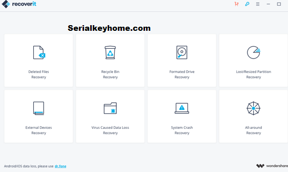 Wondershare Recoverit Key