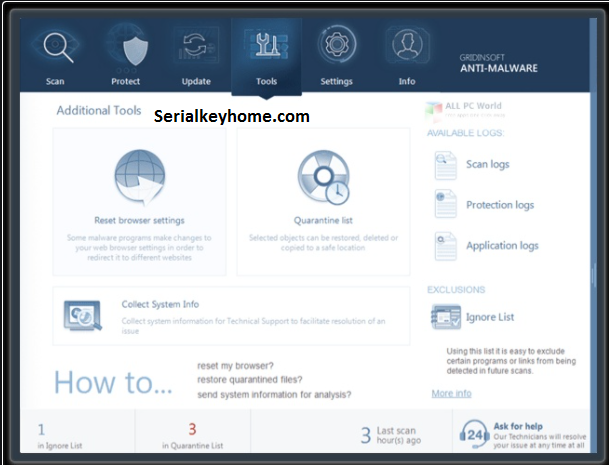 gridinsoft anti malware 4.1 9 key