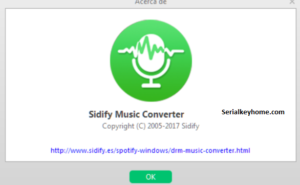 sidify music converter serial key