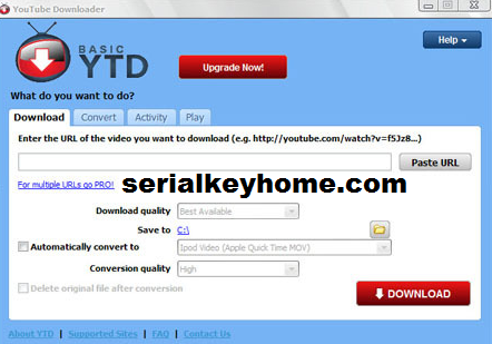 YTD Online video Downloader Pro Key