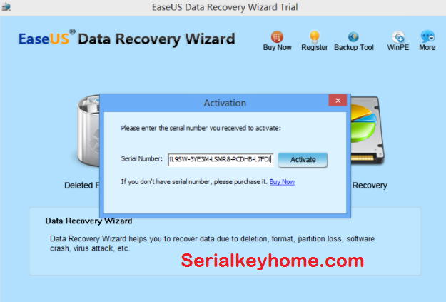 EaseUS Data Recovery Wizard Key